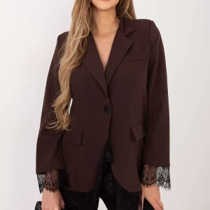 BLAZER AVEC INSERT EN DENTELLE