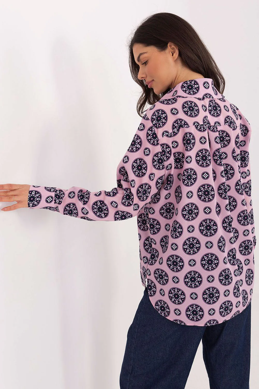 CHEMISE AMPLE À MOTIFS – Image 6