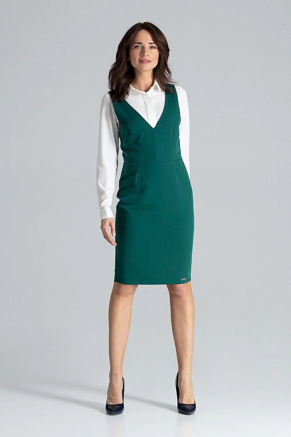 ROBE COCKTAIL MIDI SANS MANCHES – Image 6