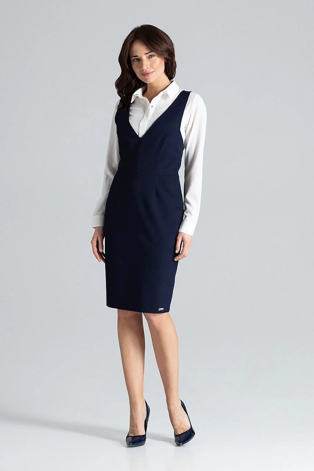 ROBE COCKTAIL MIDI SANS MANCHES