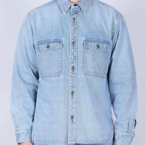 Chemise 13oz CPO washed - Japan Blue