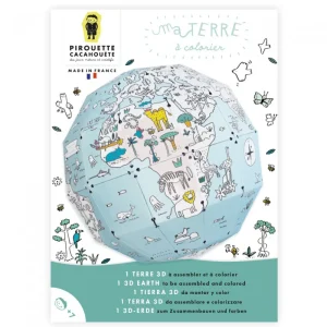 Kit créatif Terre à colorier