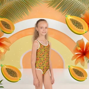 Maillot de bain fille "Sweet Papaya"