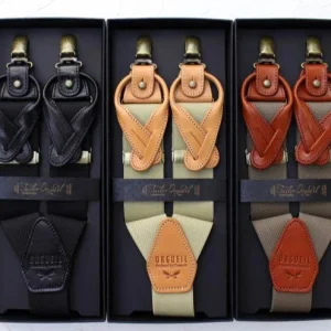 Bretelles unies OR-7325 - Studio D'Artisan