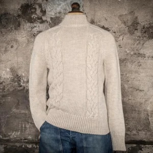 Pull col montant Orlock  - Fleurs de bagne