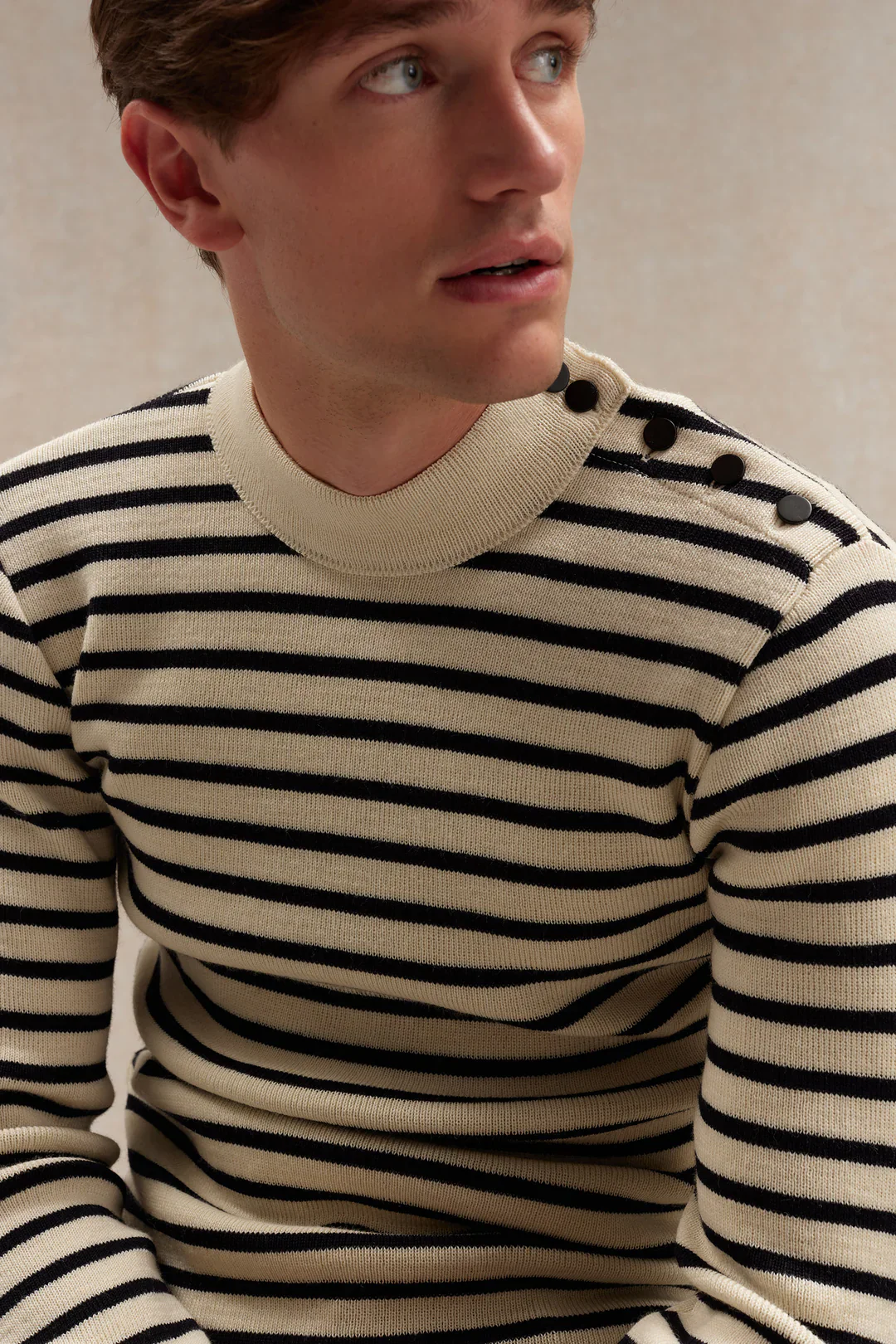 Pull Marin rayé laine - Le minor – Image 3