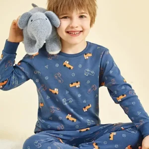 Pyjama Enfant Bleu Voiture