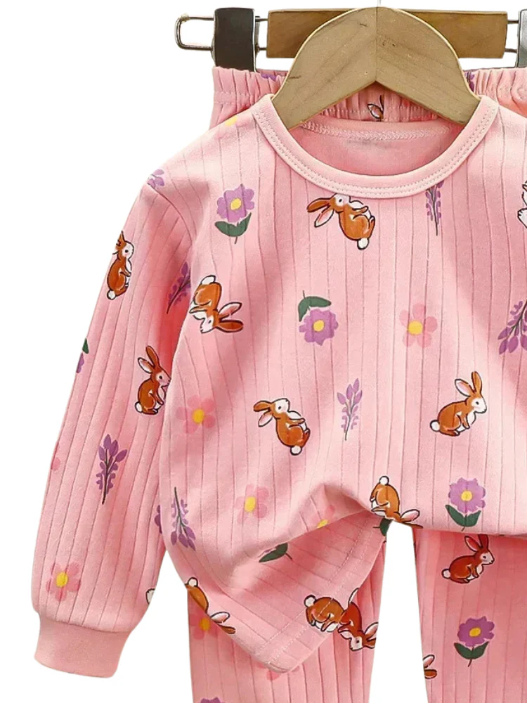 Pyjama Fille Lapin Rose – Image 2