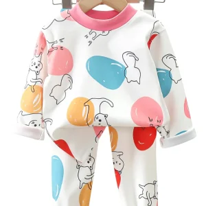 Pyjama Enfant Chat Ballons