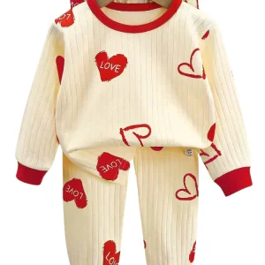 Pyjama Fille Coeurs