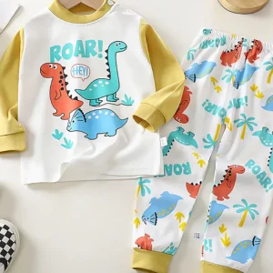 Pyjama Enfant Dessin Dinosaure