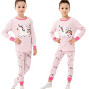 Pyjama Licorne Rose Fille