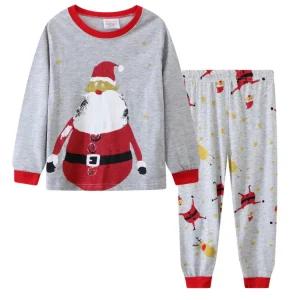 Pyjama de Noël Enfant Gris