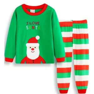 Pyjama de Noël Enfant Lova Santa