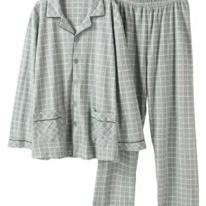 Pyjama Homme Hiver Vert