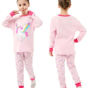 Pyjama Licorne Fille Coloré