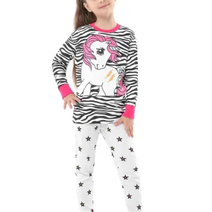 Pyjama Licorne Fille Zèbre