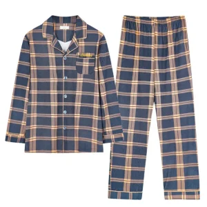 Pyjama Homme Hiver à Carreaux