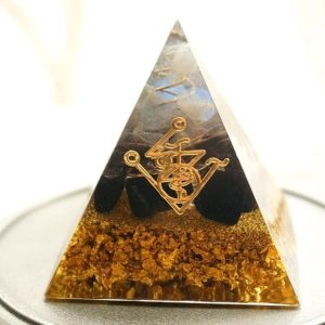 Pyramide Orgonite "Protection et Purification"