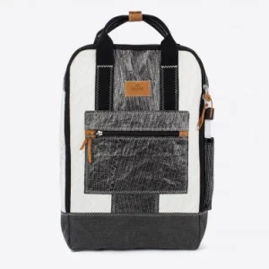 Sac à dos Wally 3Dl blanc et gris