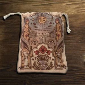Sac de Cartes de Tarot 'Mère des Fleurs'