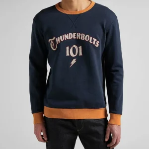 Sweat crewneck navy - Lee 101