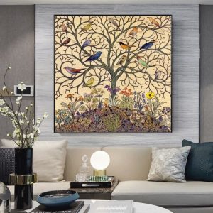Tableau zen ' l'arbre de vie '