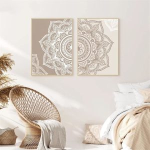 Tableau Zen ' le calme du lotus '