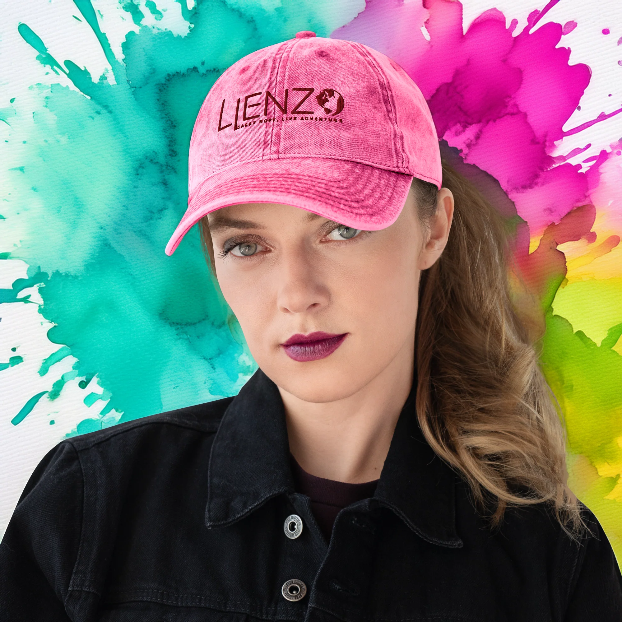 Casquette “Carry Hope” – Édition Magenta Rose